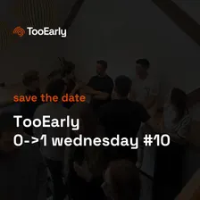 0->1 wednesday #10 | save the date