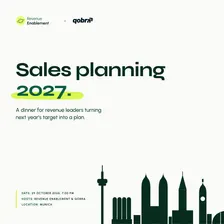 Sales Planning 2027: The Munich Dinner