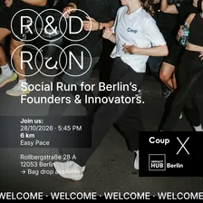 R&D Social Run | Coup x Impact Hub Berlin