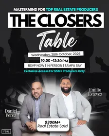 The Closers Table Tampa: The Perfect Listing Presentation