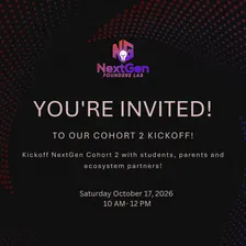 NextGen Cohort 2: Kickoff