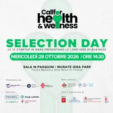 Selection Day – Pitch Competition | CALLforHEALTH&WELLNESS