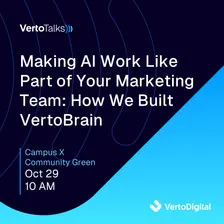 VertoTalks | Making AI Work Like Part of Your Marketing Team: How We Built VertoBrain