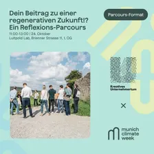 Dein Beitrag zu einer regenerativen Zukunft!?