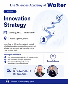 Life Science Academy at Walter: Session 3 — Innovation Strategy