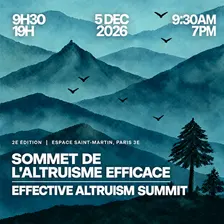 Sommet de l'altruisme efficace 2026 / Effective Altruism Summit: Paris 2026