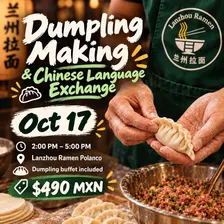 Dumpling Making &Chinese Language Exchange