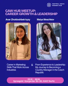 Сentral Asian Women Meetup: Connect, Inspire & Grow