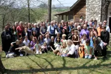 No sitting in Greenville · Sangha at Great Tree Sesshin