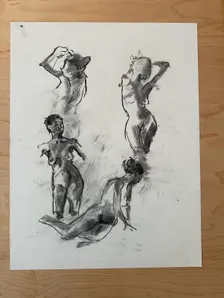 Live Figure Model Drawing