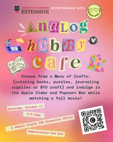 Analog Hobby Cafe-Dekalb UGA Extension