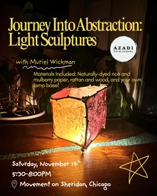 Journey Into Abstraction: Light Sculptures
