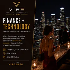 Venture Intersection: Finance + Technology