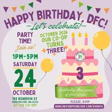🥳 PARTY! DFC 3rd Birthday