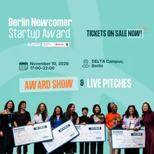 Berlin Newcomer Startup Award 2026