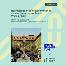 Nachhaltige Mobilität in München – zwischen Anspruch und Wirklichkeit
