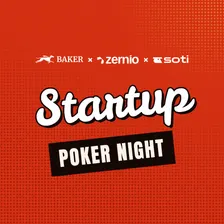 Zernio × Baker · Startup Poker Night