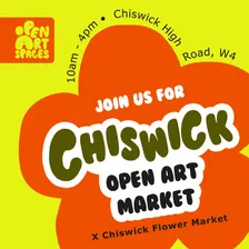 Open Art Spaces x Chiswick Flower Market 🌸