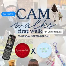 CAM’s VERY FIRST WALK 🤍🥰