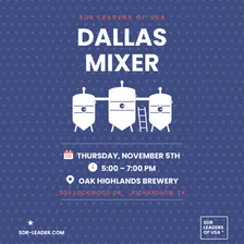 SDR Leaders of USA: Dallas Mixer