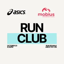 mobius x ASICS Run Club