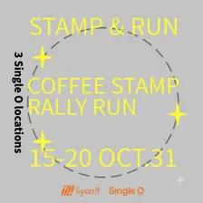 🏃♀️➡️iiyon!! スタンプラリーラン - TAP TO TAP -☕️
