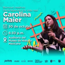 Caro Maier en Diálogos Ciudadanos
