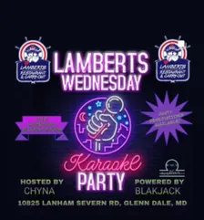 Lamberts Karaoke!