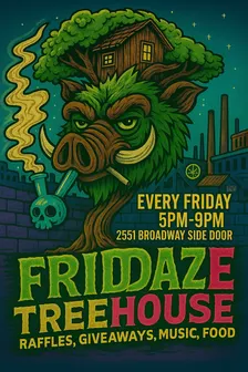 Treehouse Fridaze’s