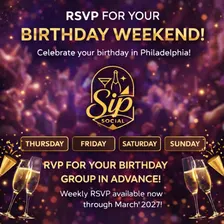 Sip Stroll B-Day Celebration