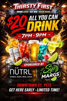 Drink Loud with Thirsty First