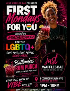 FIRST MONDAYS-Free Bottomless Rum Punch LGTBQ