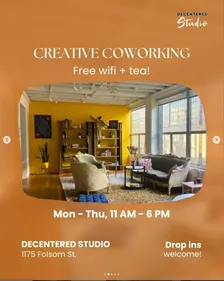 Creative Co-Working at Decentered Studio