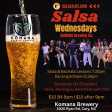 Salsa Wednesdays Latin Social & Lessons