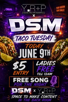 DSM Taco Tuesday EXP