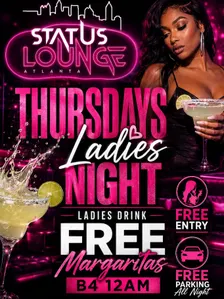 LADIES NIGHT! LADIES DRINK FREE MARGARITAS 8PM-12AM