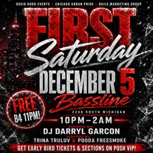 1ST Saturday @ Bassline!
