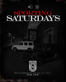 "Sporting Saturdays" @ Sporting Club!