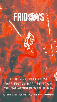 Rosebar Fridays