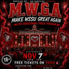 M.W.G.A - MAKE WSSU GREAT AGAIN ❤️🤍