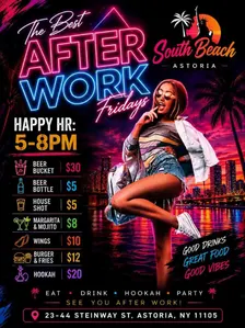 The Best After Work Fridays at South Beach Astoria – Every Friday