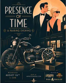 Presence of Time: A Pairing Evening