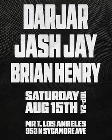 B-Hen + DarJar + Jash Jay - Sun. Nov 15th