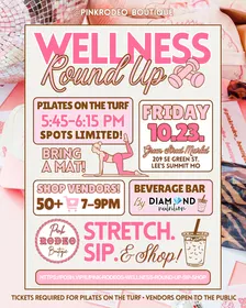 Pink Rodeo's Wellness Round Up Sip & Shop