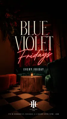 Hubbard Inn: Blue Violet Fridays