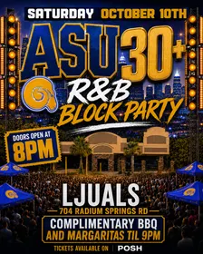 Albany State Homecoming ( AGE 30+) R&B BLOCK PARTY