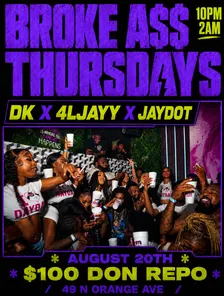 BROKE A$$ THURSDAY$