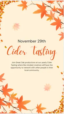 Cider Tasting