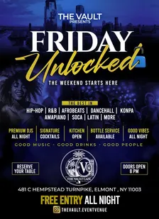 Friday's Unlocked @ The Vault