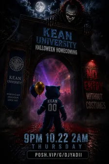 KEAN UNIVERSITY HALLOWEEN HOMECOMING